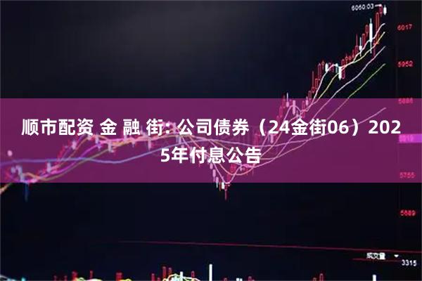 顺市配资 金 融 街: 公司债券（24金街06）2025年付息公告